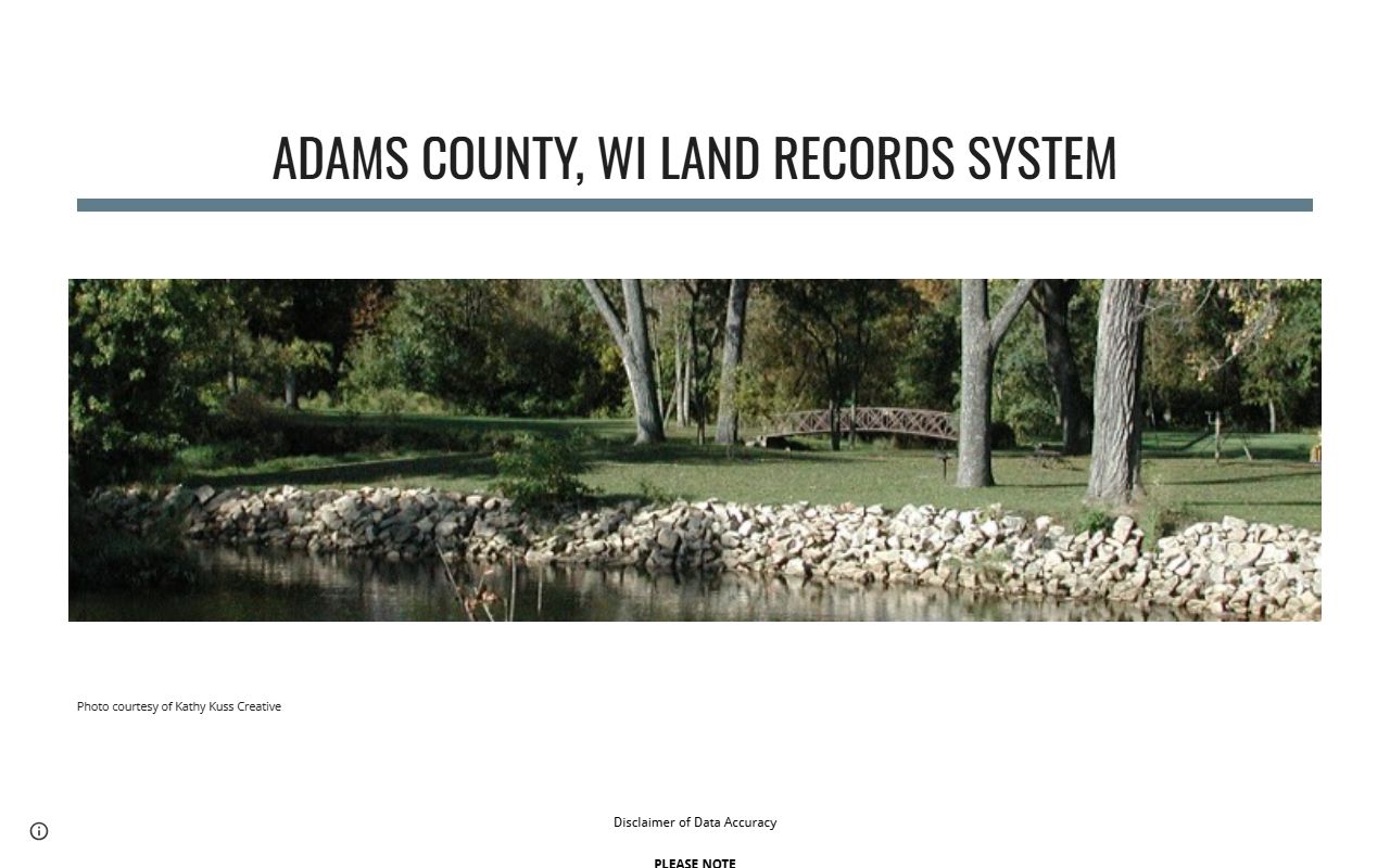 Adams County deed records land records portal