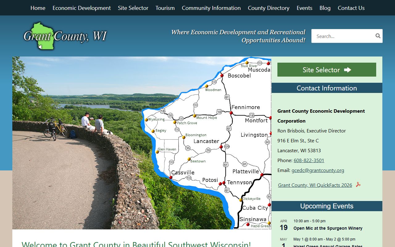 Grant County deed records county government office