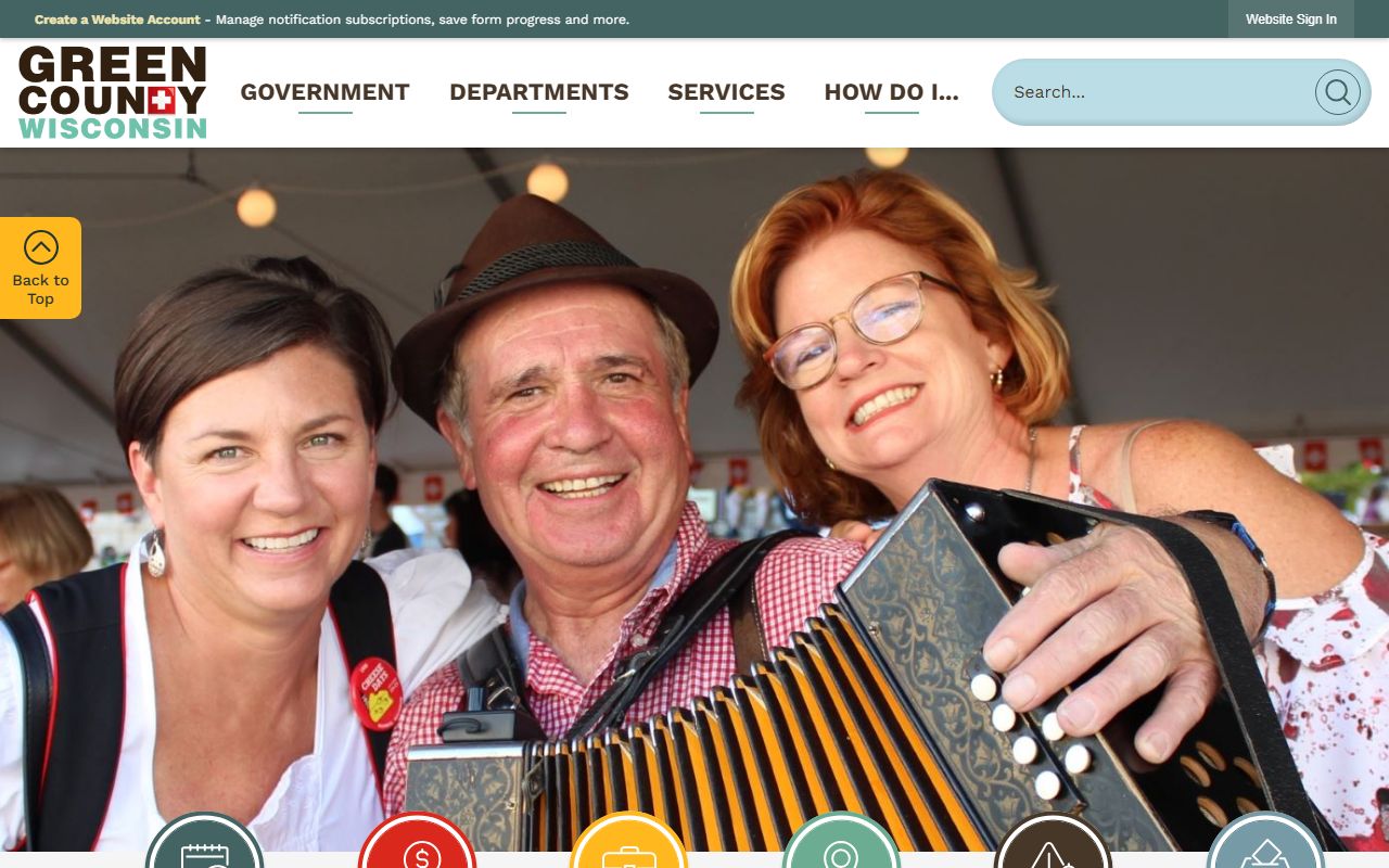 Green County deed records government site