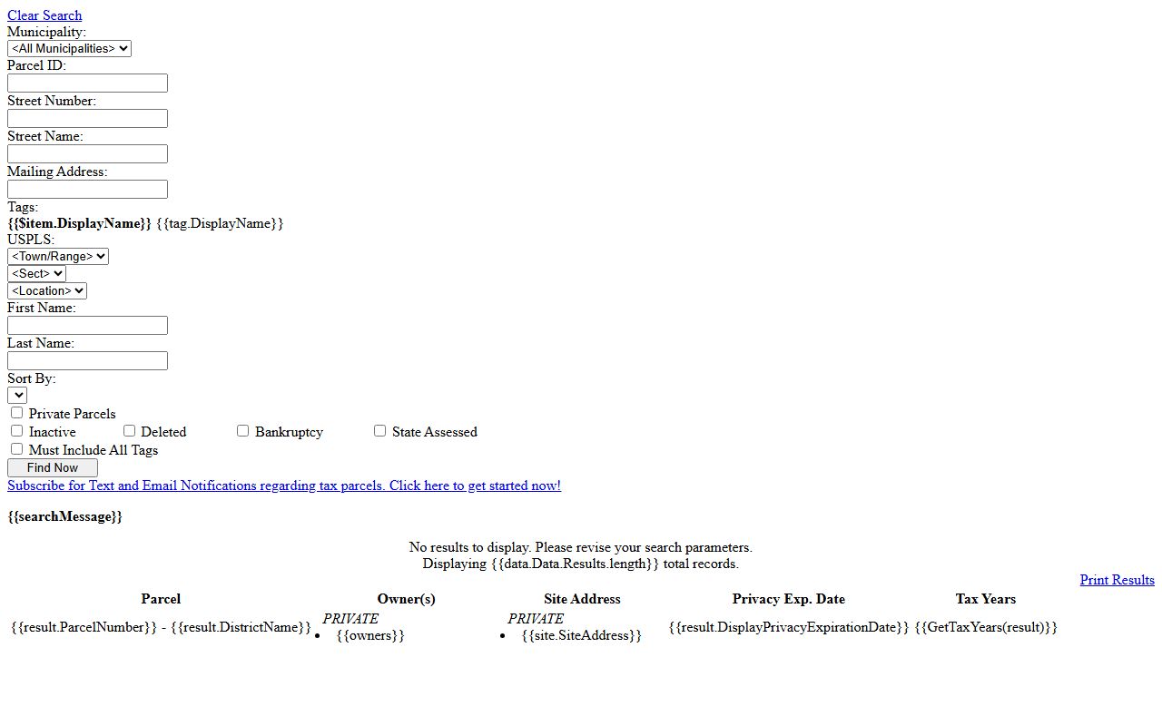 Lincoln County deed records Ascent land records portal