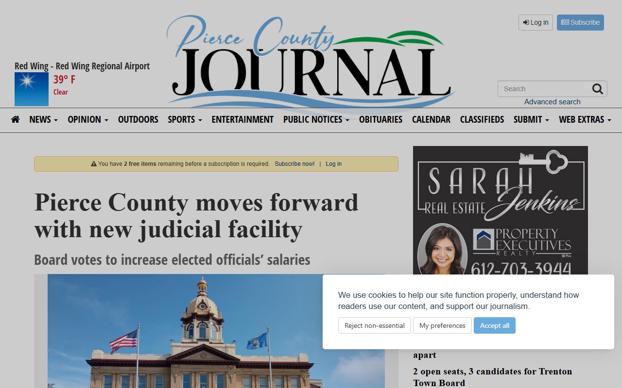 Pierce County deed records register of deeds office